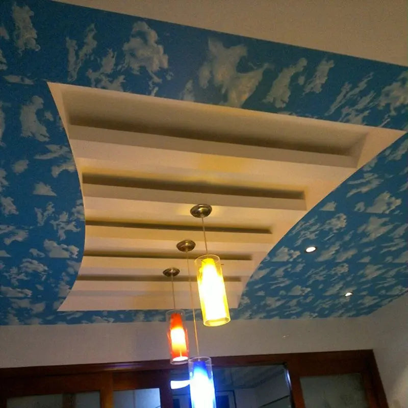 Blue Sky 3D Wallpapers DIY Self Adhesive Home Decor