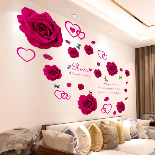 Self-Adhesive 3D Wall Stickers Living Room Decor