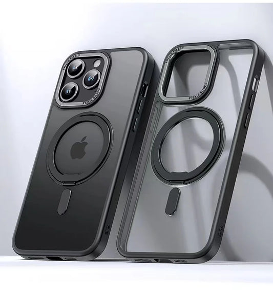 360 Degree Rotating Magnetic Bracket iPhone Case