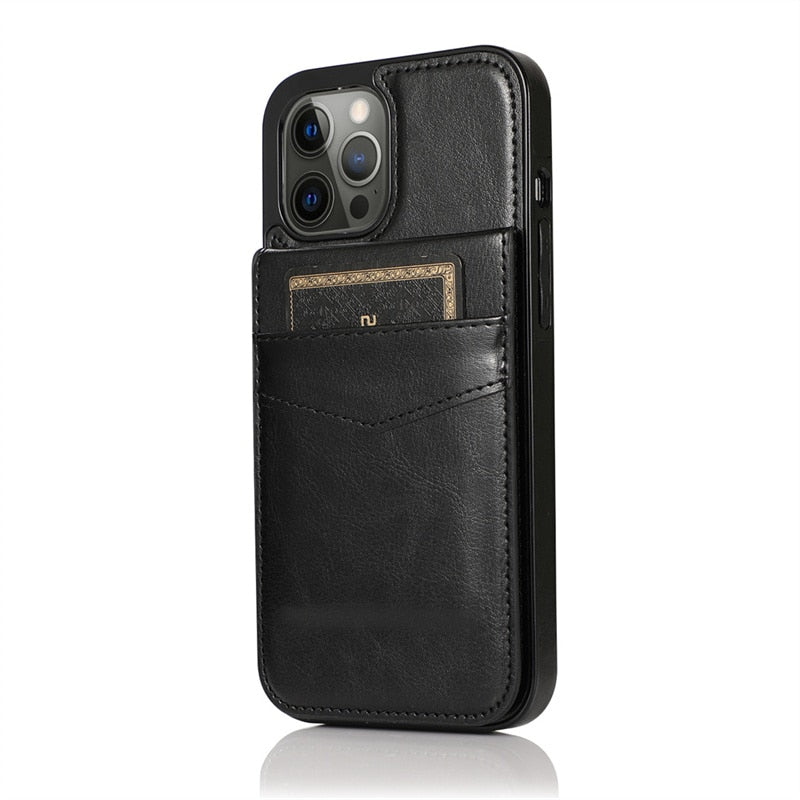 Leather Phone Bag Case For iPhone