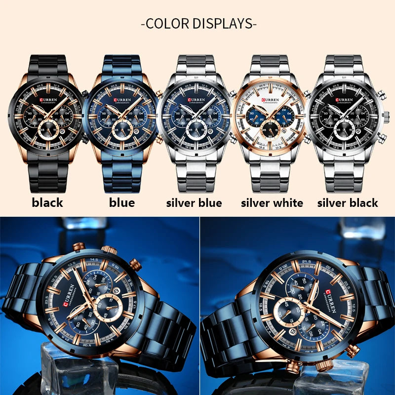 Fashion Men's Watches Chronograph