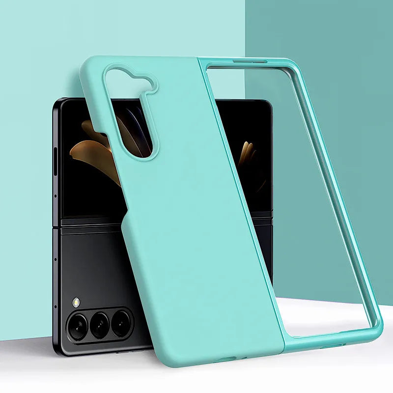 Liquid Silicone Matte Folding Case for Samsung Galaxy Z Fold