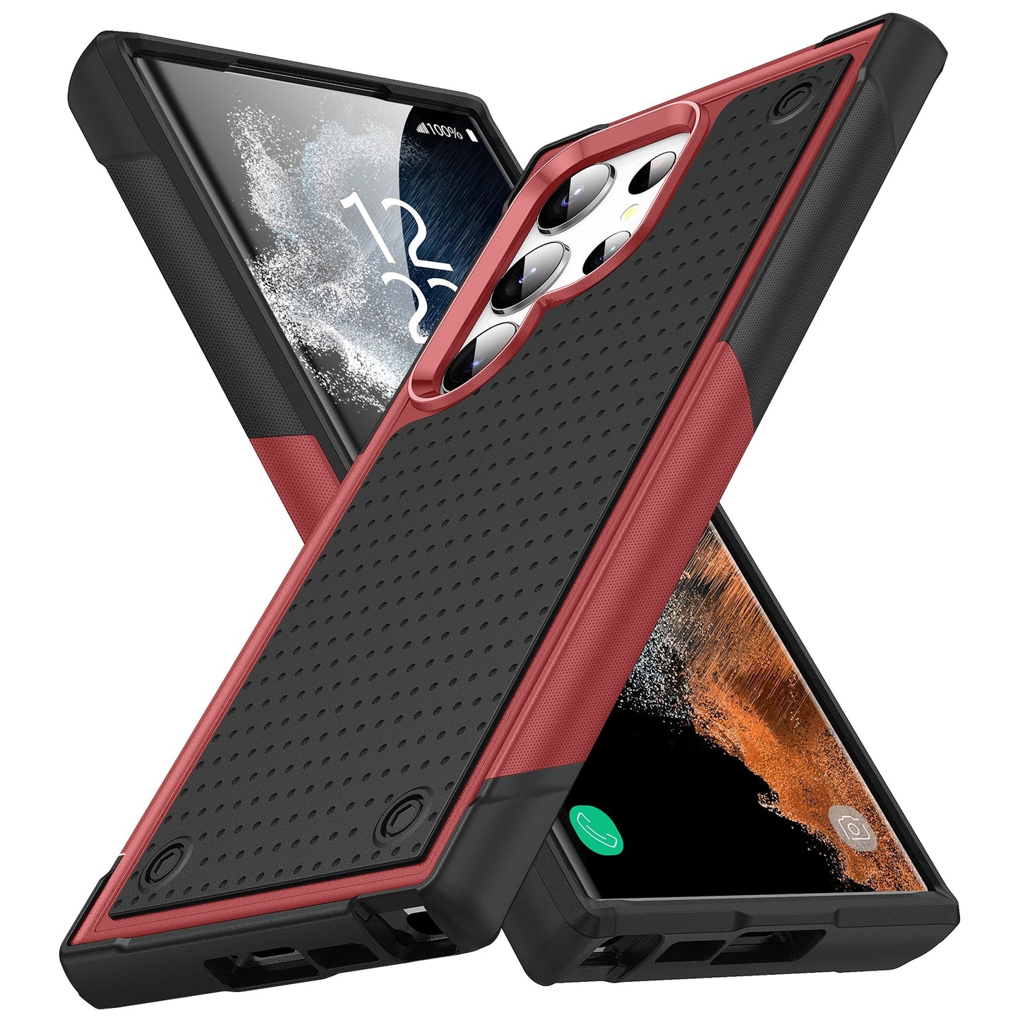Galaxy Case Full Protection PC TPU 2 In 1 Armor