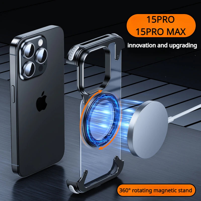 iPhone Case 360° Rotating Phone Stand Drop Protection