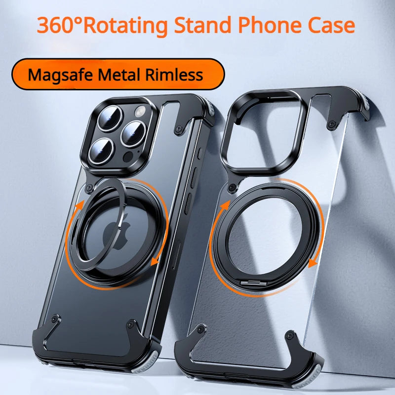 iPhone Case 360° Rotating Phone Stand Drop Protection
