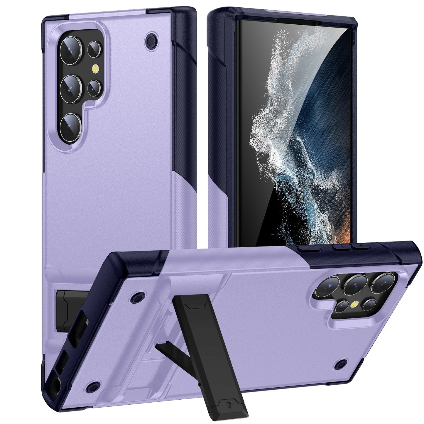 Galaxy Case Shockproof Armor With Kickstand