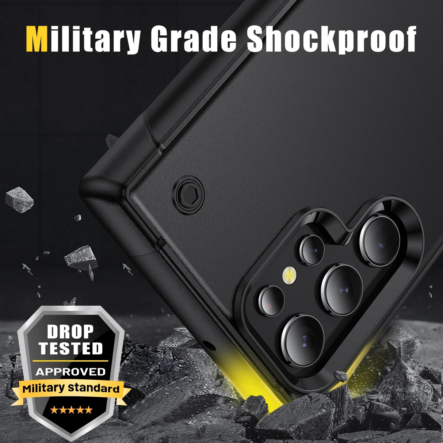 Galaxy Case Shockproof Armor With Kickstand
