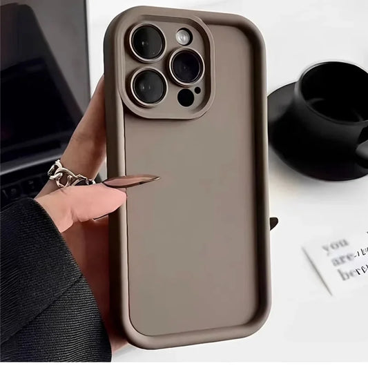 iPhone Case Soft Silicone Camera Protection
