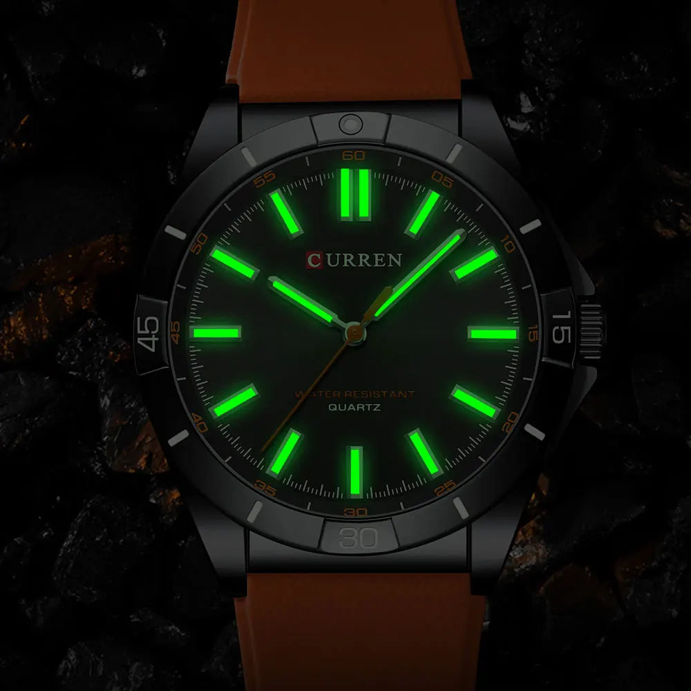 Men's Wristwatches Simple Luxury Analog Quartz Luminous