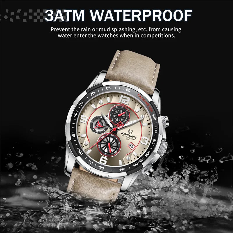 Multifunction Sport Waterproof Man Quartz WristWatches
