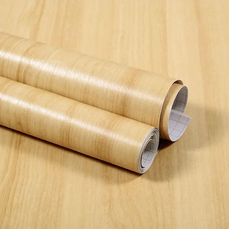 Vinyl Self-adhesive Waterproof Wood Wallpapers