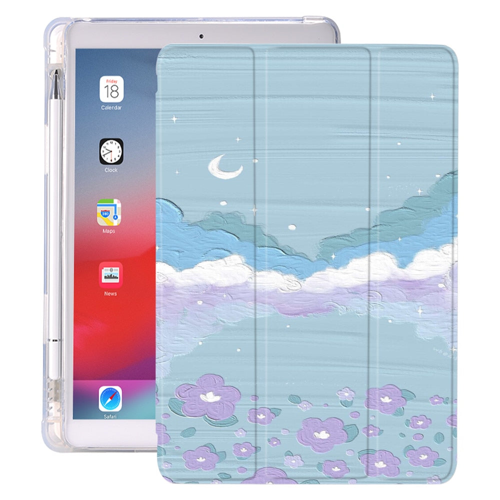 Abstract Print Case For iPad