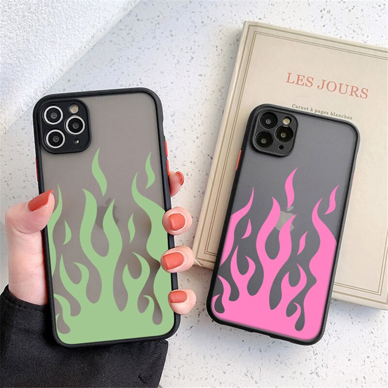 Flame Camera Protection iPhone Cover