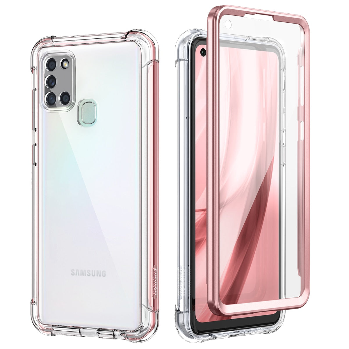 360 Transparent Protection Case For Galaxy