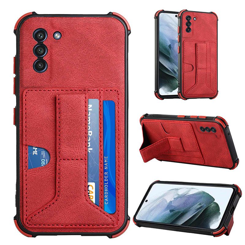 Multifunctional Folding Card Slot Case For Galaxy