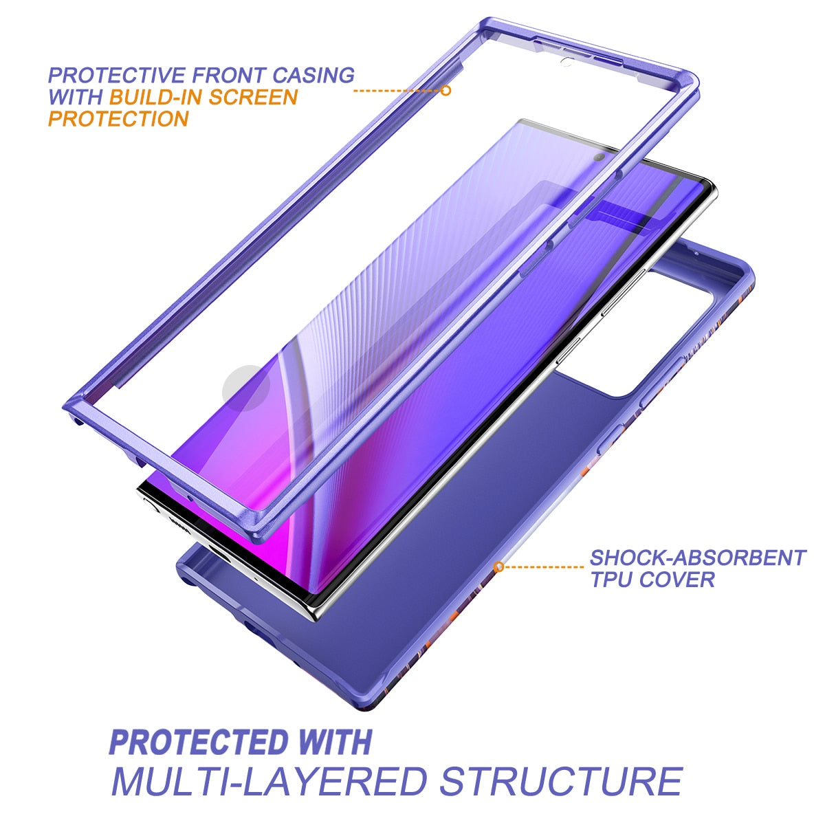 Galaxy Note 20 Ultra Case 360 Full Body Protector