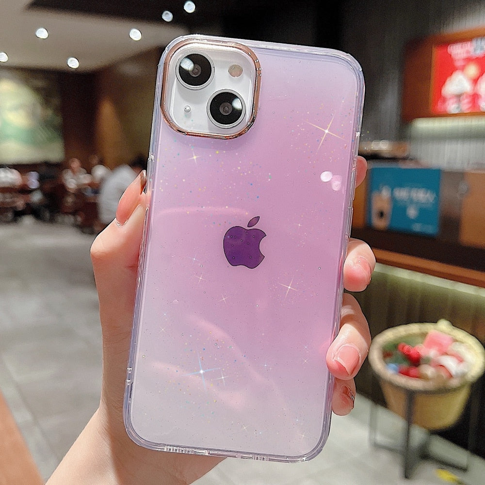Luxury Glitter Aurora iPhone Case