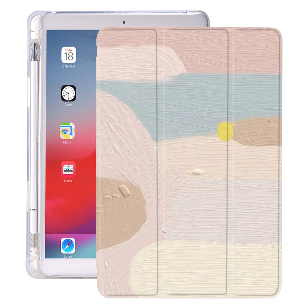 Abstract Print Case For iPad