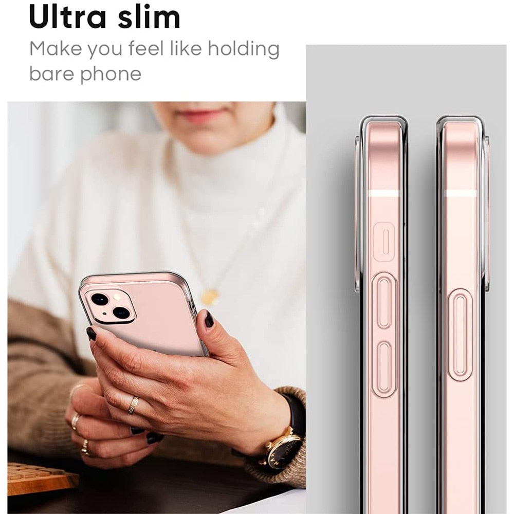 Ultra Thin Silicone Case For iPhone