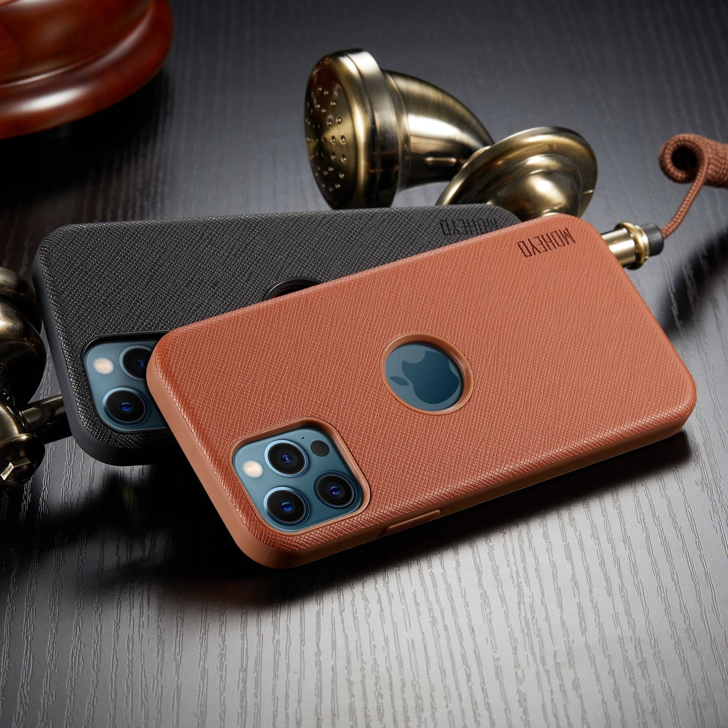 iPhone Ultra Thin Case Leather Shockproof Cover