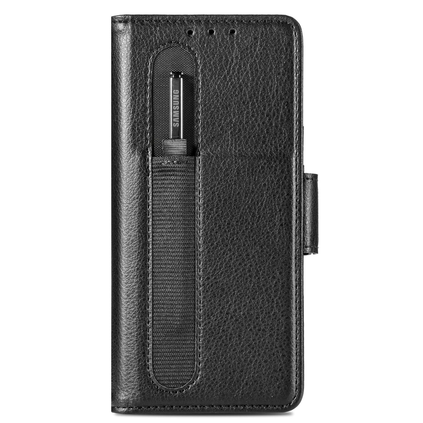 Galaxy Z Fold 3 Business Leather Wallet Case