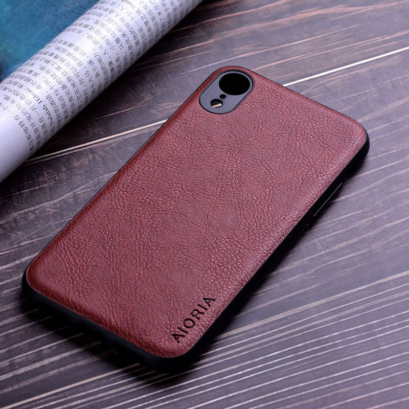 iPhone Leather Cover Case Slim Protective