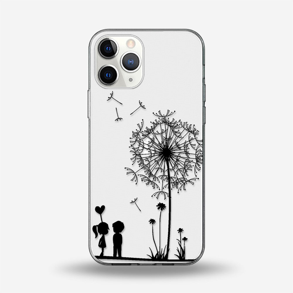 Dandelion Feather Case For iPhone