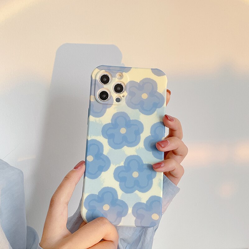 Blue Flowers iPhone Case