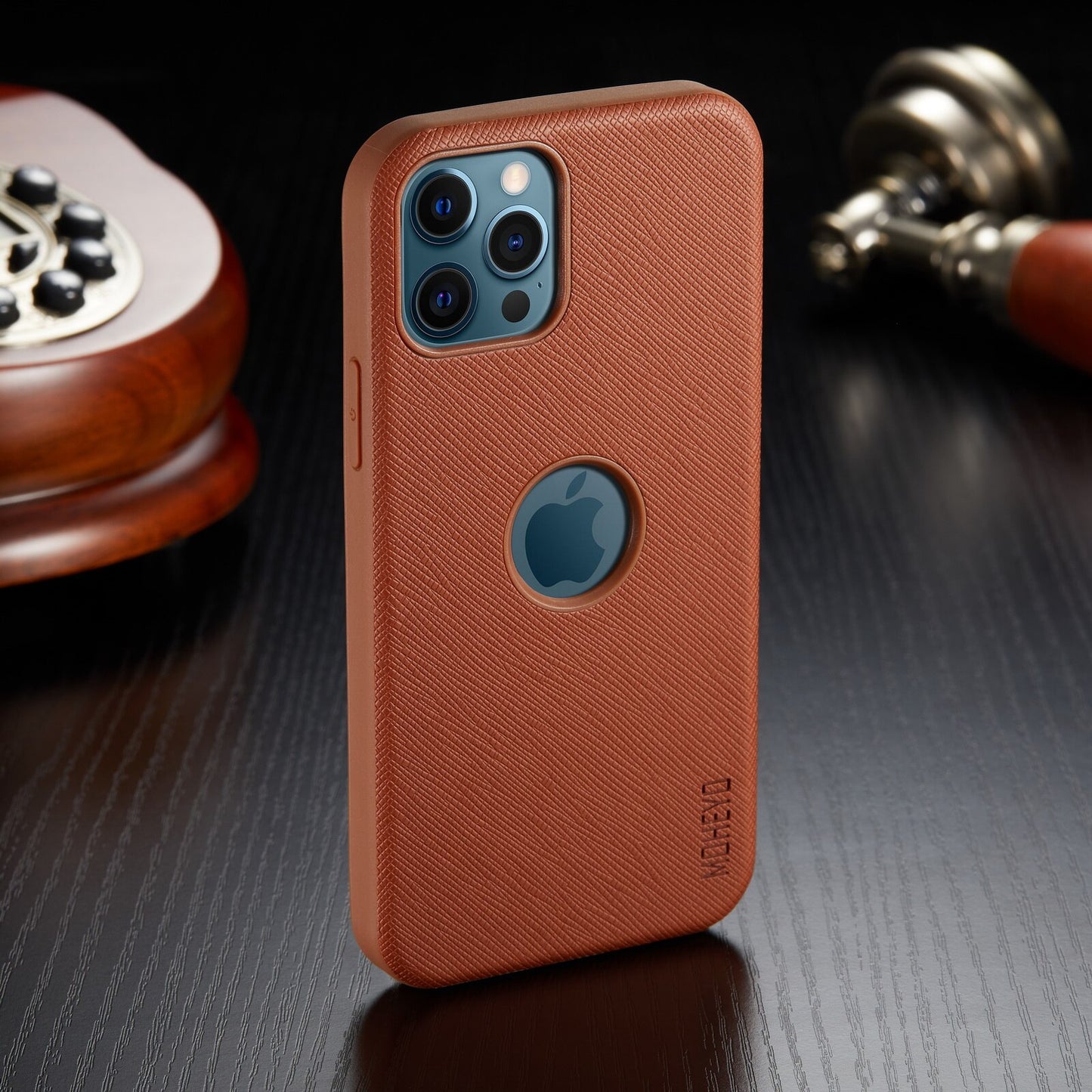 iPhone Ultra Thin Case Leather Shockproof Cover