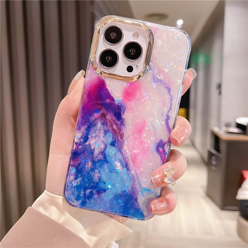 Glitter Marble iPhone Case
