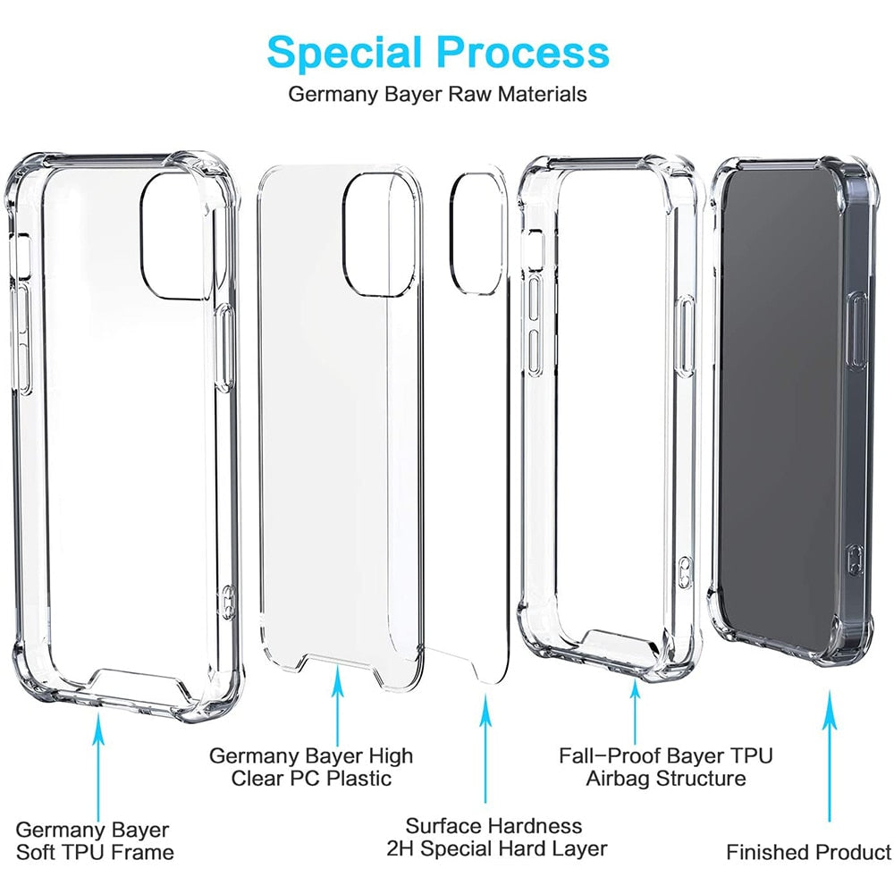 Hybrid Hard Case For iPhone