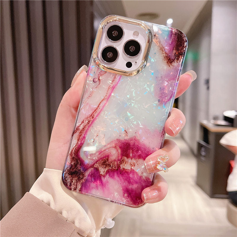 Glitter Marble iPhone Case