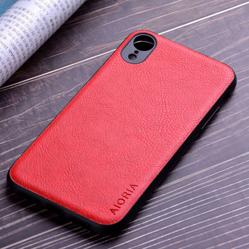 iPhone Leather Cover Case Slim Protective