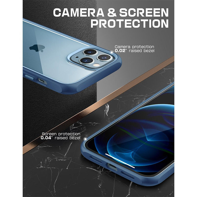 iPhone 13 Pro Max Case Premium Hybrid Protective Bumper