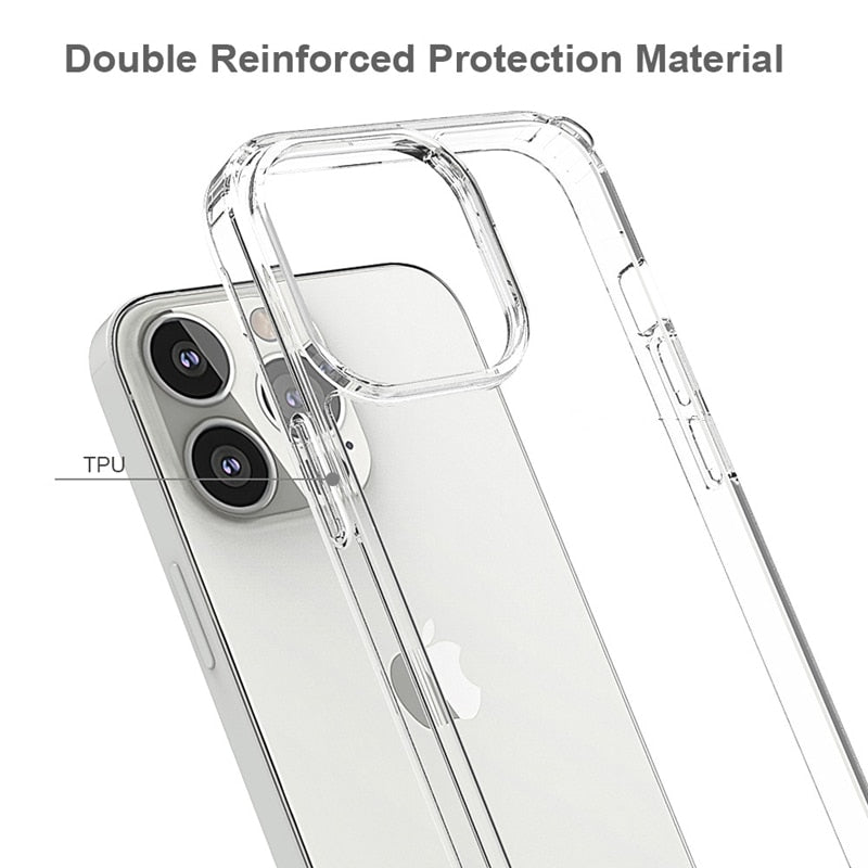 Ultra Thin Soft TPU Clear iPhone Case