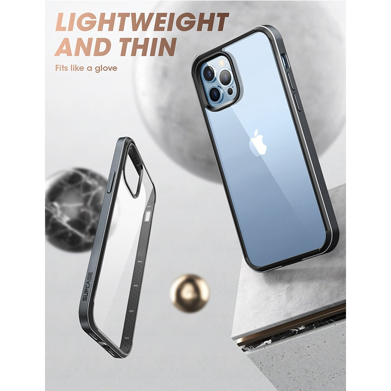 iPhone 13 Pro Case Bumper Transparent Back Cover
