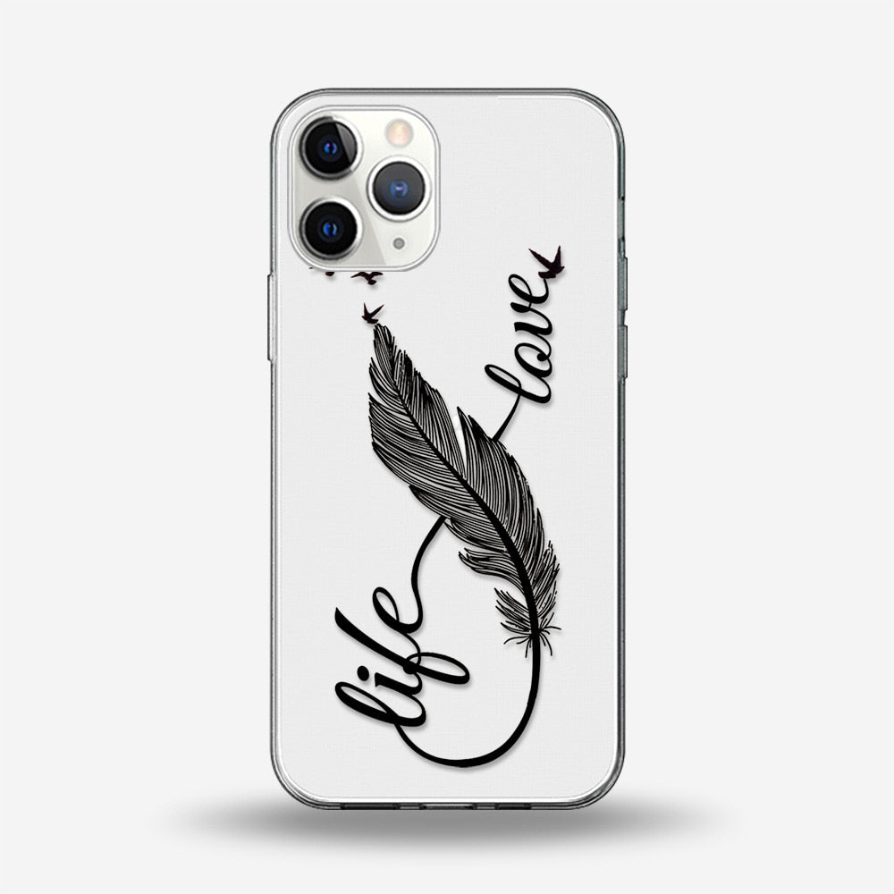 Dandelion Feather Case For iPhone