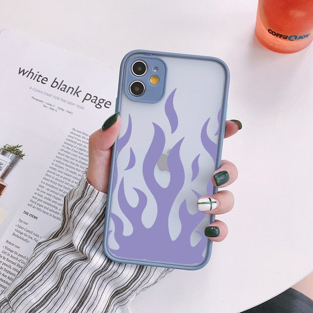 Flame Camera Protection iPhone Cover
