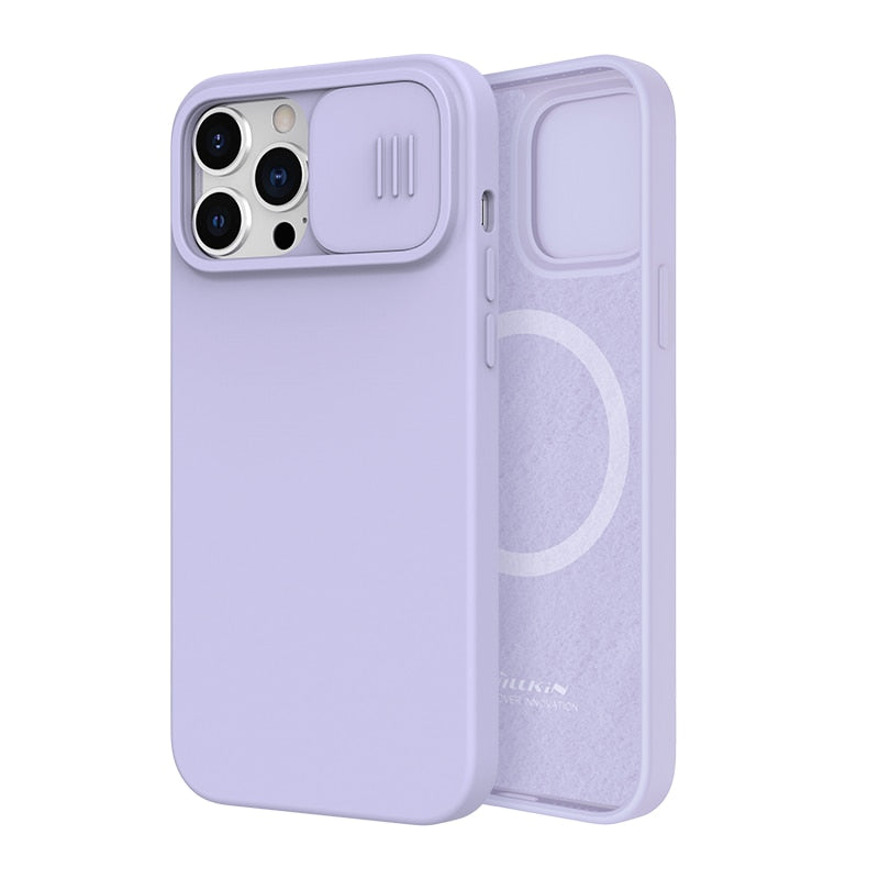 Magnetic Case For iPhone Slide Camera Protection