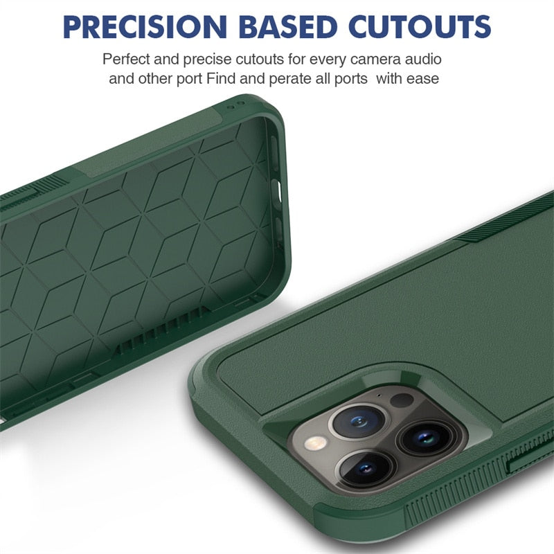 iPhone Cover Hybrid Rugged Silicone Case