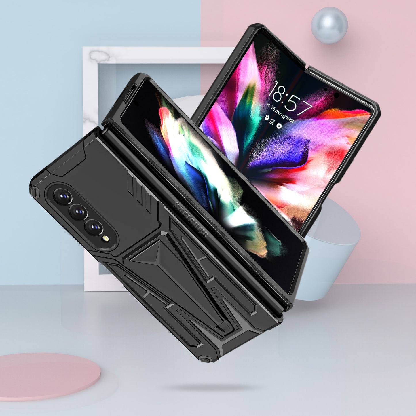 Galaxy  Z Fold Anti-Shock Stand Phone Case