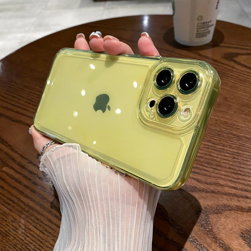 Candy iPhone Case Transparent Shockproof Bumper
