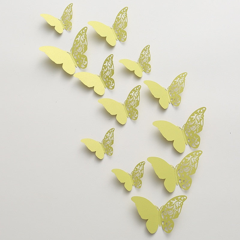 Colorful Butterfly Wall Sticker For Home Decoration
