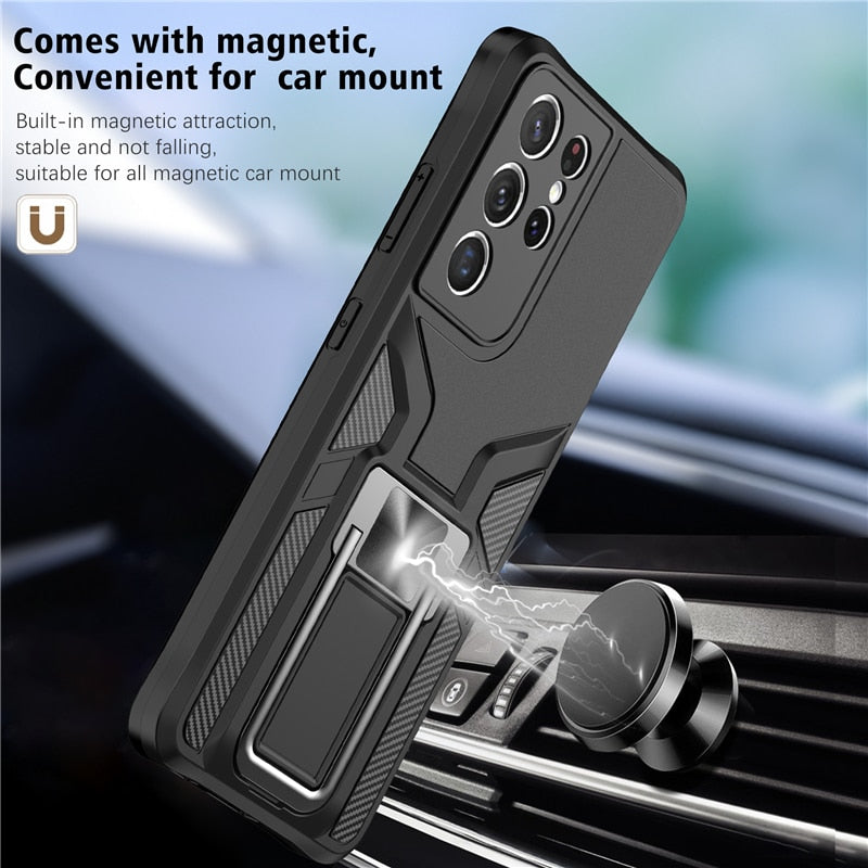 Shockproof Magnetic Case For Galaxy