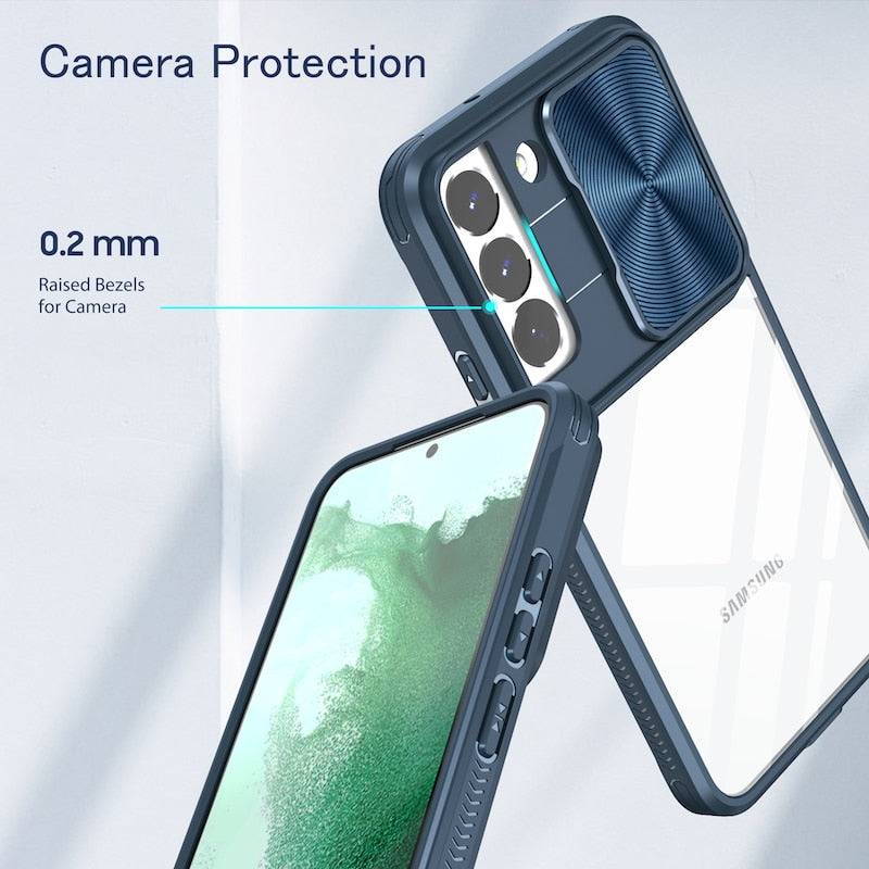 Galaxy Cover Camera Sliding Protection Case