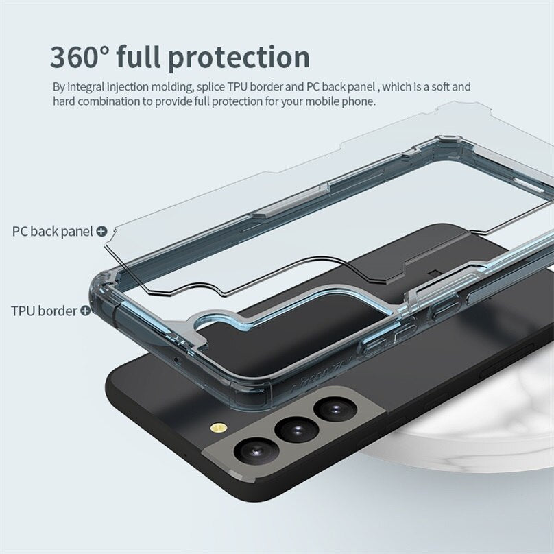 Galaxy Protection Back Cover Transparent Clear TPU