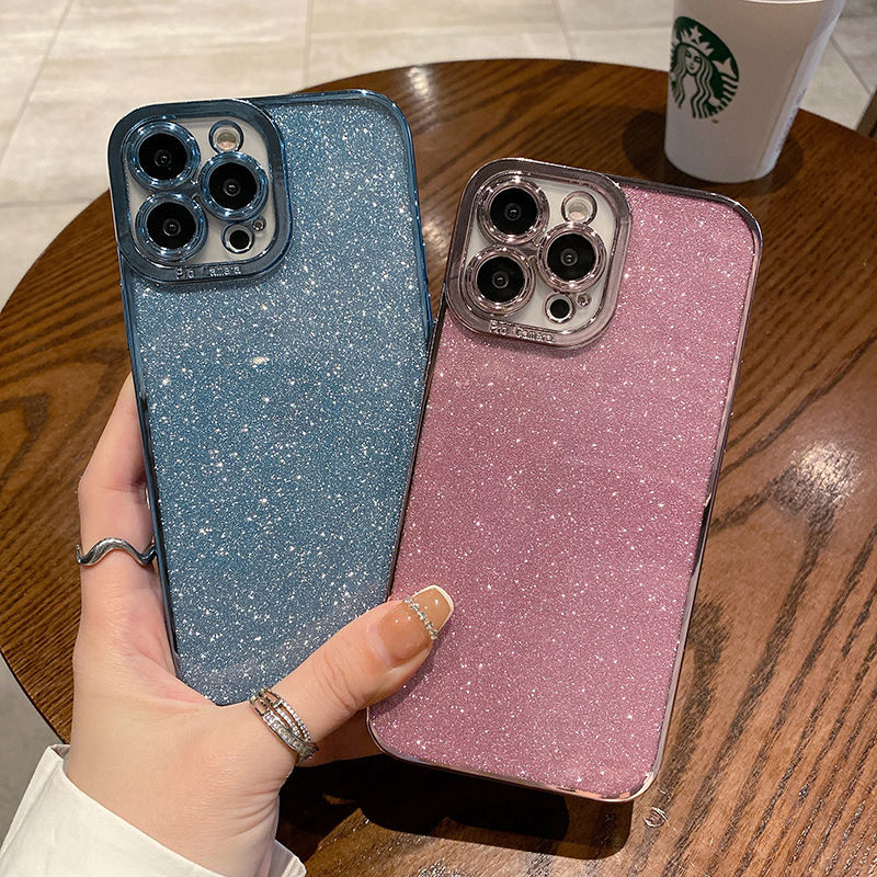 Glitter iPhone Case Silicon Shockproof Cover