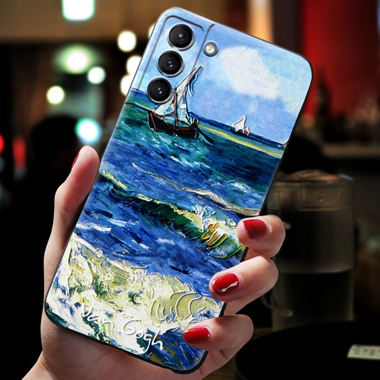 Galaxy Soft Rubber Gel TPU Protective Case