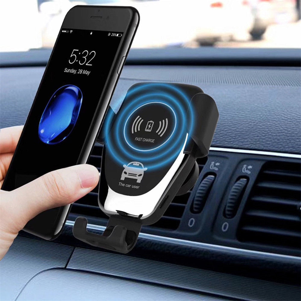 10W Qi Wireless Fast Charger Car Mount