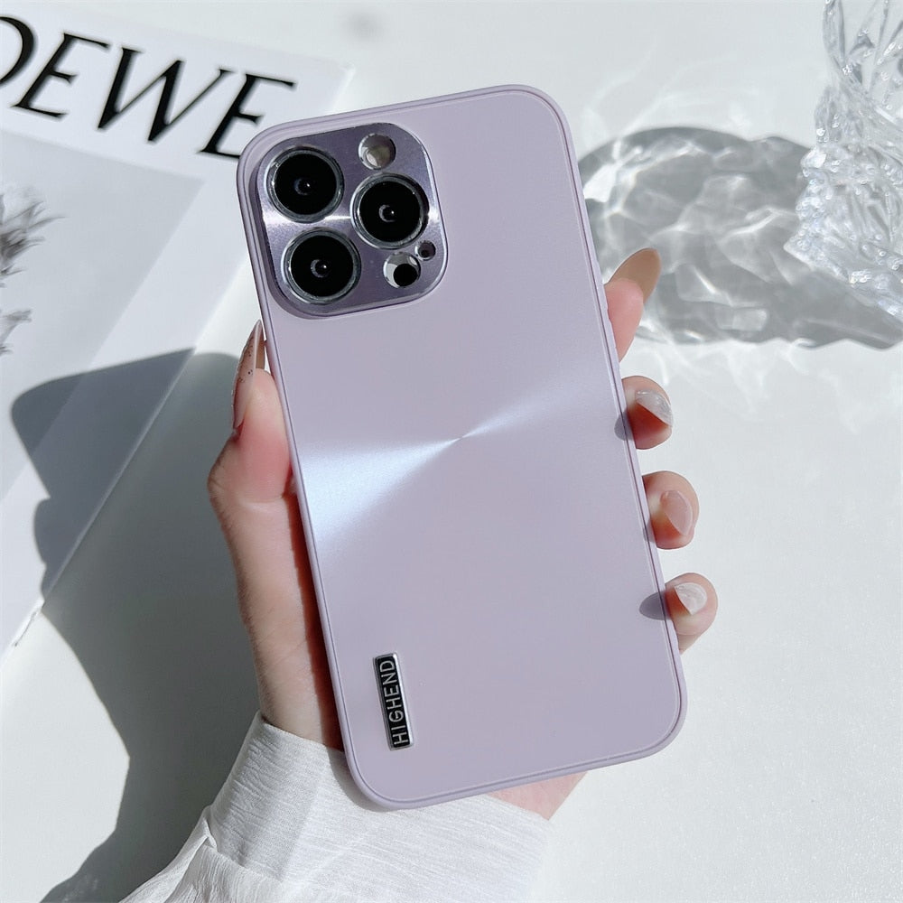 iPhone Case Camera Protection Soft Silicone Cover